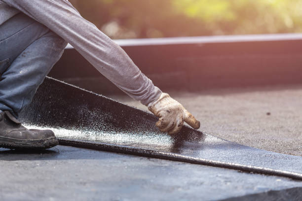 Professional Basement Waterproofing technician working in Nevada, OH